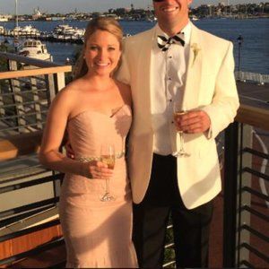 Amsale bridesmaid dress